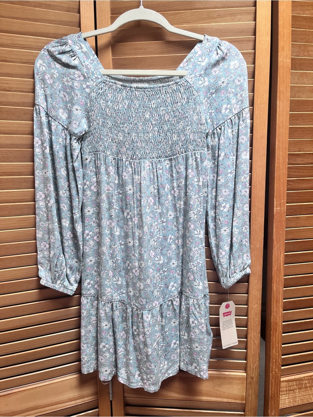 Levi Floral Smocked Dress